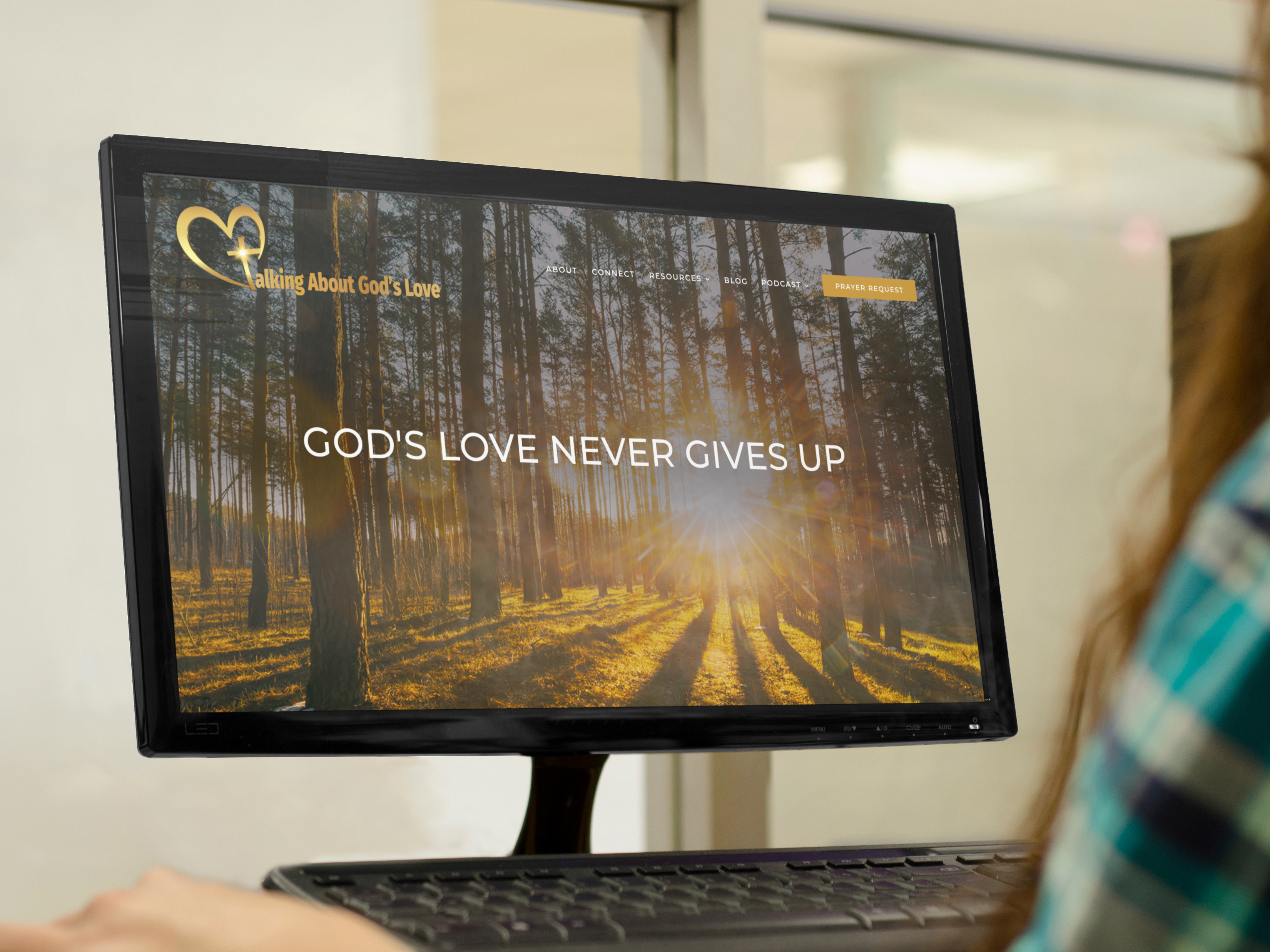 Talking About God's Love Website